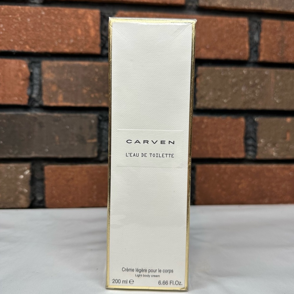 Carven L’eau De Toilette Light Body Cream 200ml NEW